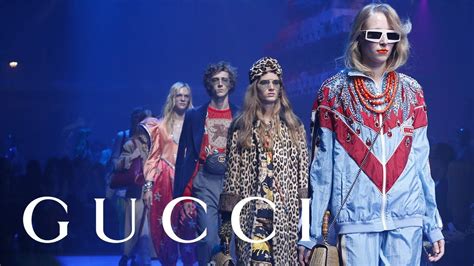 gucci fashion show spring summer 2018|gucci recent fashion show.